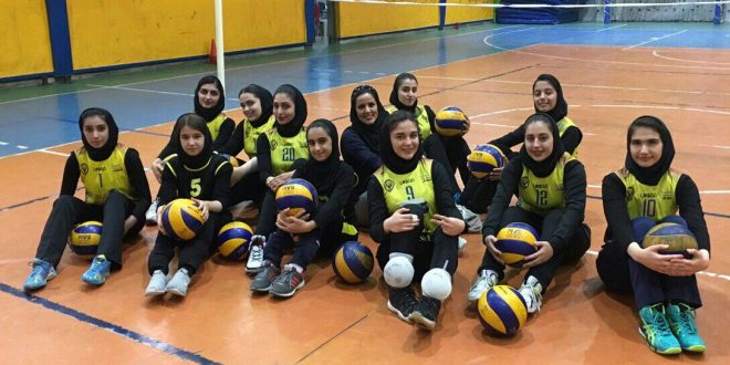 دعوت 2 بازیکن ققنوس به اردوی تیم ملی والیبال نوجوانان دختران ایران