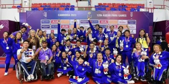 قهرمانی امین معمری با تیم های ملی زنان و مردان تایلند در مسابقات ASEAN 2023(جنوب شرق آسیا)
